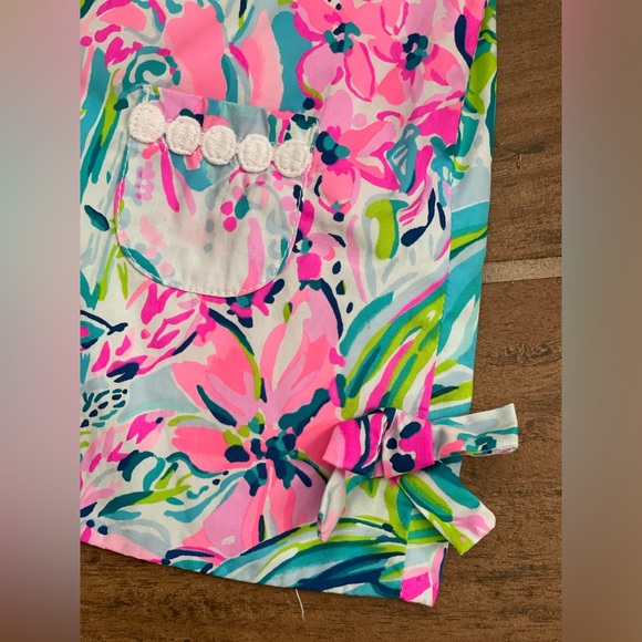 Lilly Pulitzer - Baby 6-12 Months Tropical Shift Dress with Bloomers - Picture 3 of 14